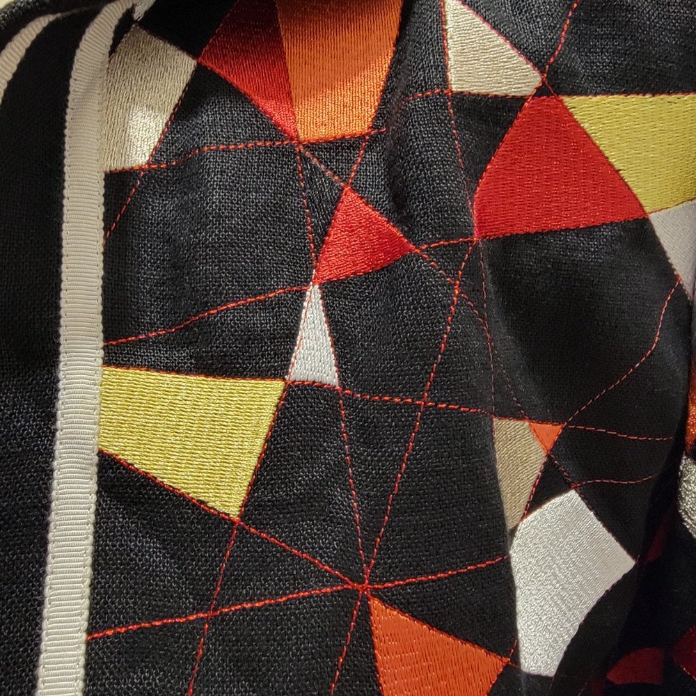 Linen With Rayon Multi Color Jacket By Linda Alla… - image 6